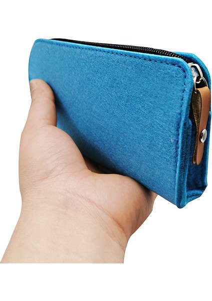 Indigo Keçe Kalem Kutusu Dolma Kalem Apple Kalem Kutusu Tükenmez Kalem Sevimli Kalem Kutuları Jel Kalem Okul Kalem Kutusu Kawaii Kalem Kutusu (Yurt Dışından) indirimleri