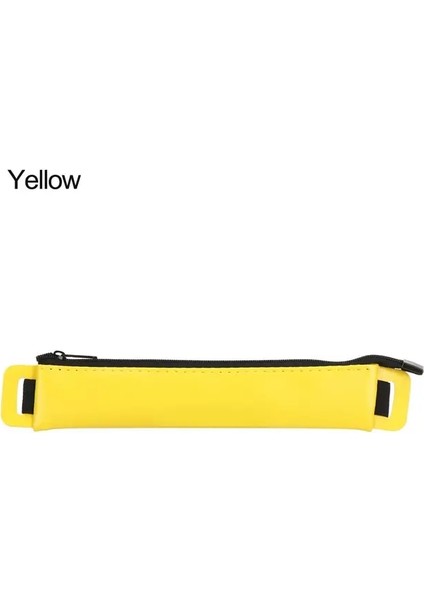 Sarı Lüks Pu Deri Elastik Toka Kalem Kutusu Kitap Dizüstü Kalem Çantası Ofis Toplantısı Için Dokunmatik Ekran Kalemi Kapağı Kolay Taşıma Yeni (Yurt Dışından)