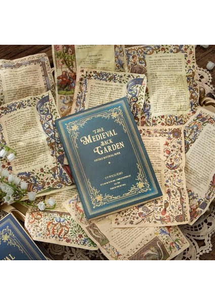 D Yoofun 50 Sayfa Vintage Ortaçağ Arka Bahçeleri Malzeme Kağıt Scrapbooking Günlükleme Dekorasyon Kart Yapımı Dıy Kırtasiye (Yurt Dışından) fiyatları