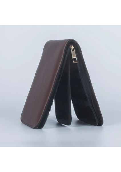 K 1 Adet Özel Stil Siyah Kalem Veya Rulo Topu Dolma Kalem Deri Kılıf Sadece 12 Kalem Saklama Çantası Ofis Iş Adamları (Yurt Dışından) indirimleri