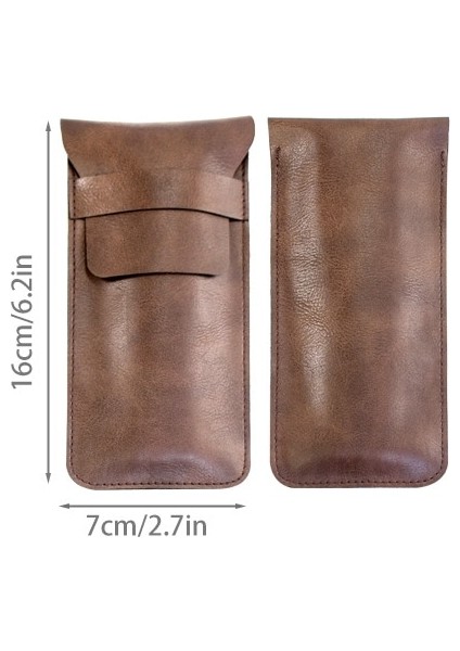 Bordo 1 Adet Pu Deri Kalem Çantası, Dolma Kalem Kutusu Tutucu, Seyahat Journalback Okula Vintage Retro Tarzı Aksesuarları (Yurt Dışından) modelleri