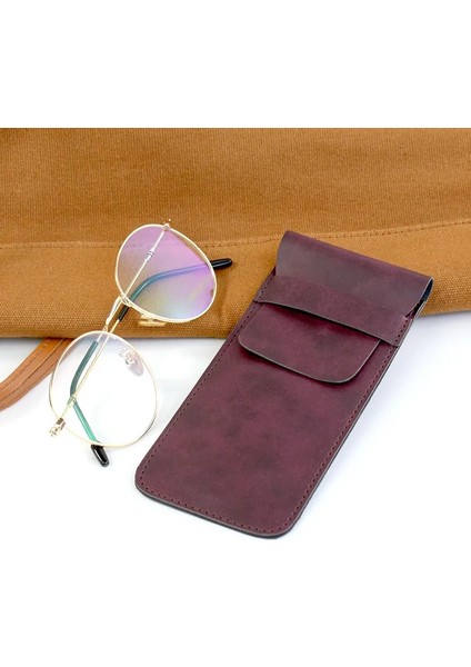 Bordo 1 Adet Pu Deri Kalem Çantası, Dolma Kalem Kutusu Tutucu, Seyahat Journalback Okula Vintage Retro Tarzı Aksesuarları (Yurt Dışından) indirimleri