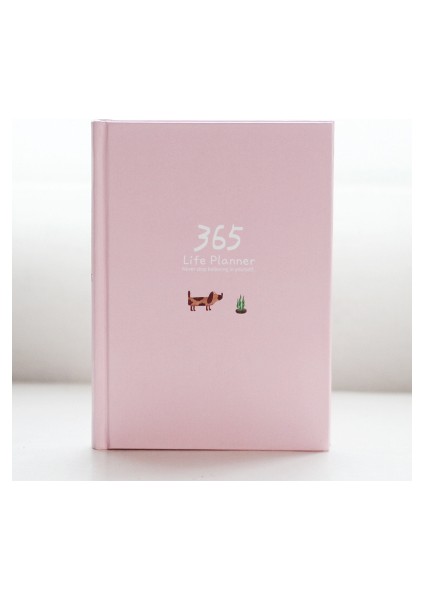 Stil 4 A5 365 Gün Kişisel Günlük Planlayıcısı Ciltli Defter Günlüğü 2021 Ofis Haftalık Program Sevimli Kore Kırtasiye Libretas Y Cuadernos (Yurt Dışından)