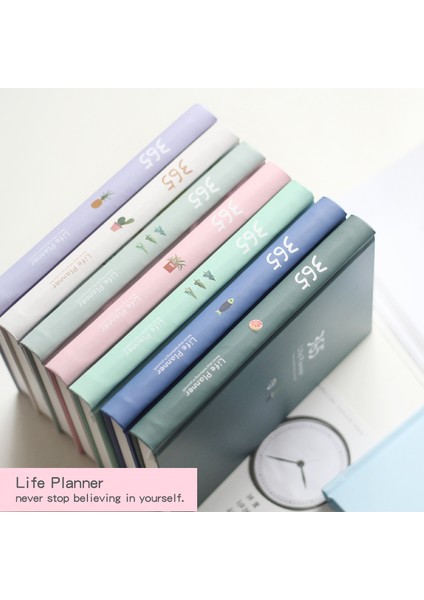 Stil 4 A5 365 Gün Kişisel Günlük Planlayıcısı Ciltli Defter Günlüğü 2021 Ofis Haftalık Program Sevimli Kore Kırtasiye Libretas Y Cuadernos (Yurt Dışından) fırsatları