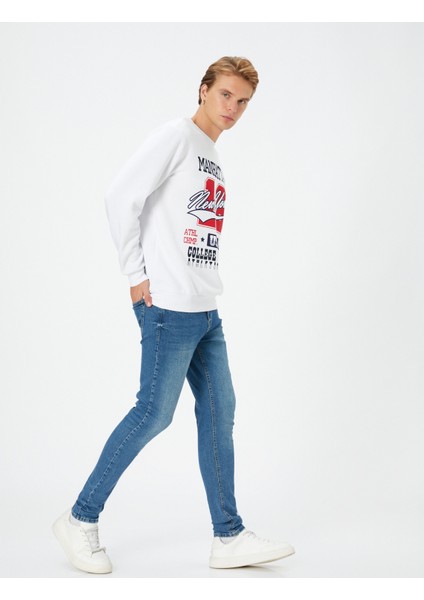 Skinny Fit Kot Pantolon - Michael Jean