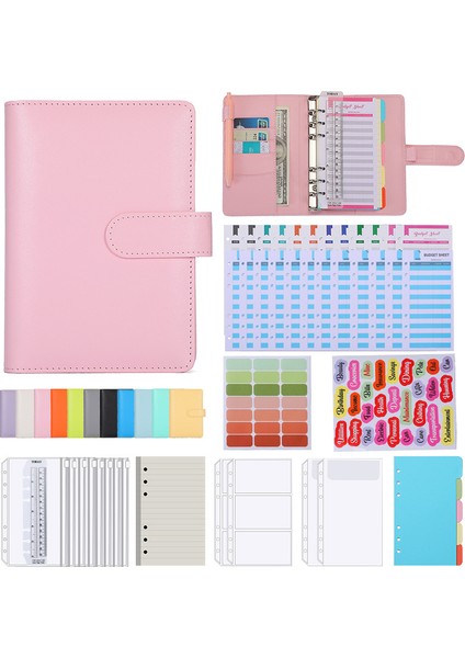 Mor A6 Para Bütçe Planlayıcısı Bağlayıcı Iç Sayfa Fermuarlı Zarflar Bütçeleme Için Nakit Zarflar A6 Nakit Budgetbinde Için Para Organizatör (Yurt Dışından) fiyatları