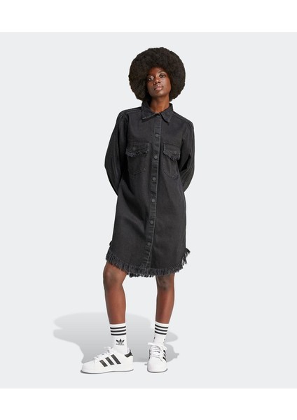 Denim Shrt Dres