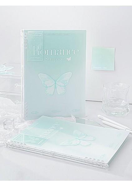 Stil 4 B5 40 Sayfalık B5 Dizüstü Kore Moda Degrade Renk Gevşek Yaprak Notapad Kawaii Scrapbooking Dergisi Öğrenci Malzemeleri (Yurt Dışından) fiyatları