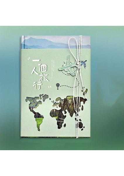 BJB109-03 Ziyi Yalnız Seyahat Seyahat Ciltli Kitap ve Gezgin Için Günlüğü (Yurt Dışından)