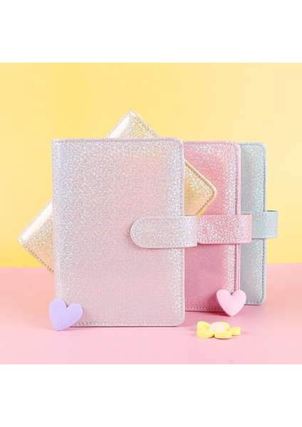 Izgara A6 2023 Yeni Glitter Pu Deri Dıy Bağlayıcı Defter Kapağı Günlüğü Gündem Planlayıcısı Kağıt Kapak Okul Kırtasiye (Yurt Dışından) fiyatları