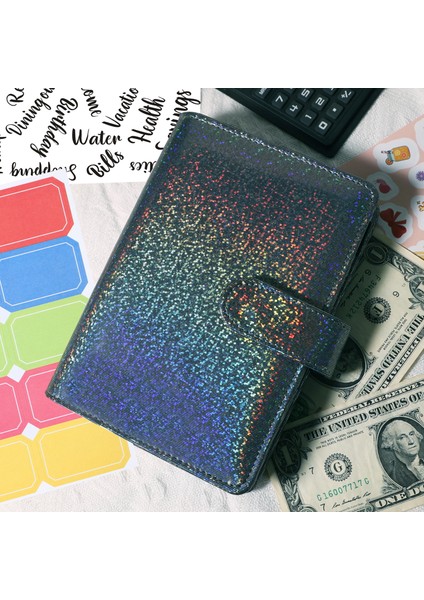 Izgara A6 2023 Yeni Glitter Pu Deri Dıy Bağlayıcı Defter Kapağı Günlüğü Gündem Planlayıcısı Kağıt Kapak Okul Kırtasiye (Yurt Dışından) modelleri