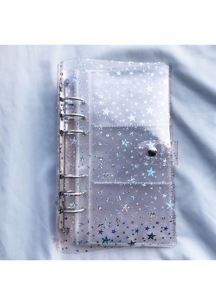 21X13.5 cm Fotoğraf Çerçevesi Şeffaf Gevşek Yaprak Ciltli Defter Iç Çekirdek Kapak Not Defteri Planlayıcısı Ofis Kırtasiye Malzemeleri (Yurt Dışından)