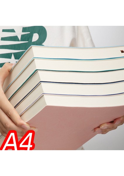 Siyah A4 Planlayıcısı Dizüstü A4 Yeni Not Defterleri Planlayıcısı 365 Gün Program Kitap Ofis Aksesuarları Kişisel Günlüğü Gündemleri (Yurt Dışından)