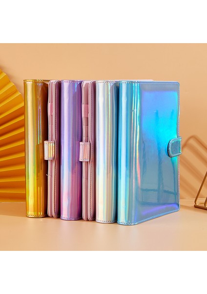 Lazer Pembe A6 2023NEW A5 A6 Acıbadem Kurabiyesi Lazer Renkli Dıy Bağlayıcı Defter Kapağı Günlüğü Gündem Planlayıcısı Kağıt Kapak Okul Kırtasiye (Yurt Dışından) modelleri