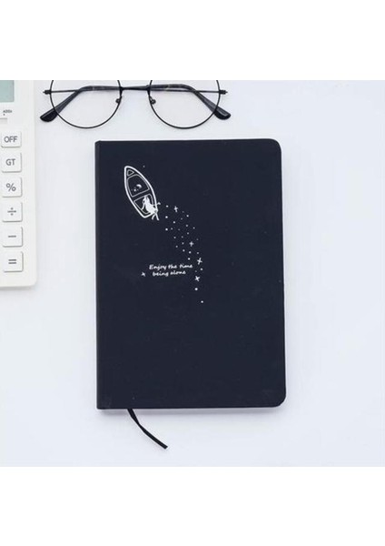 Yeni Bir A5 Yaratıcı Dıy Siyah Iç Sayfa Sketchbook Günlüğü Çizim Boyama Graffiti Dizüstü Dergisi (Yurt Dışından)