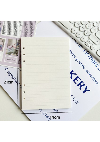 A5 Satırı A5 A6 A7 Gevşek Yaprak Defter Dolum Spiral Ciltleyici Iç Sayfa Günlüğü Haftalık Aylık Planlayıcı Yapılacaklar Listesi Çizgi Nokta Izgara Iç Kağıt (Yurt Dışından)