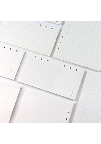A5 Satırı A5 A6 A7 Gevşek Yaprak Defter Dolum Spiral Ciltleyici Iç Sayfa Günlüğü Haftalık Aylık Planlayıcı Yapılacaklar Listesi Çizgi Nokta Izgara Iç Kağıt (Yurt Dışından)