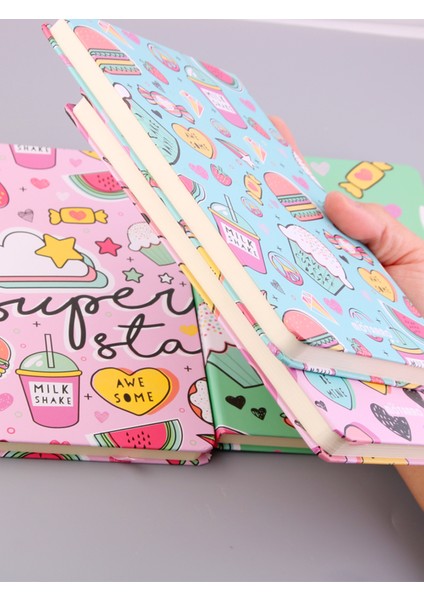 Rastgele 1 Adet Kawaii Sevimli A5 Dizüstü Taşınabilir Cep Not Defteri Günlük Haftalık Gündem Planlayıcısı Defterler Kırtasiye Ofis Okul Malzemeleri (Yurt Dışından) modelleri