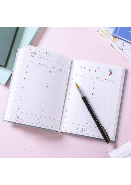 Limon 365 Planlayıcısı Gündem Defter Renkli Iç Sayfa Çizim Yıllık Günlük Plan Dergisi Günlüğü Kitap Kayıt Hayat Kırtasiye Hediyeler (Yurt Dışından)