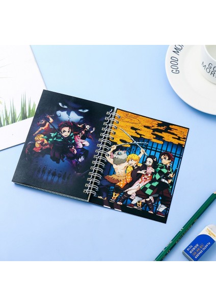 Stil 2 Iblis Avcısı Sketchbook Anime Dizüstü Programları Kırtasiye Okul Malzemeleri Sabit Kawaii Günlüğü Not Defteri Kamado Nezuko (Yurt Dışından) indirimleri