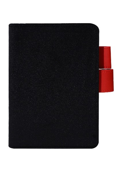 Siyah A6 Fromthenon Saf Renk Defter Kapağı A5 A6 Hobo Planlayıcısı Kitap Kapağı Kumaş Sanat Dizüstü Kabuk Öğrenci Günlüğü Okul Kırtasiye (Yurt Dışından)