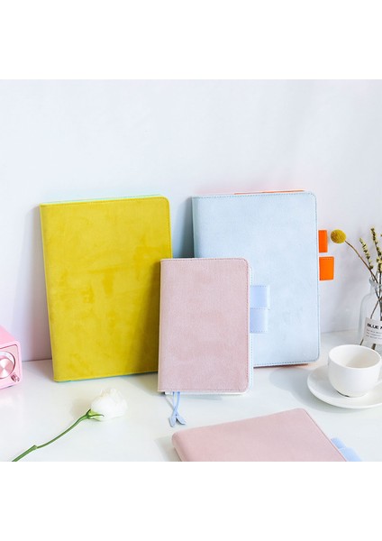 Siyah A6 Fromthenon Saf Renk Defter Kapağı A5 A6 Hobo Planlayıcısı Kitap Kapağı Kumaş Sanat Dizüstü Kabuk Öğrenci Günlüğü Okul Kırtasiye (Yurt Dışından) fiyatları