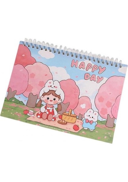 Pembe A4 Dayanıklı A5/a4 Yayın Kağıdı Kendi Başına Yap Çıkartma Karalama Defteri Kitap Zarif Scrapbooking Kitap Aşınmaya Dayanıklı Kırtasiye Malzemeleri (Yurt Dışından)