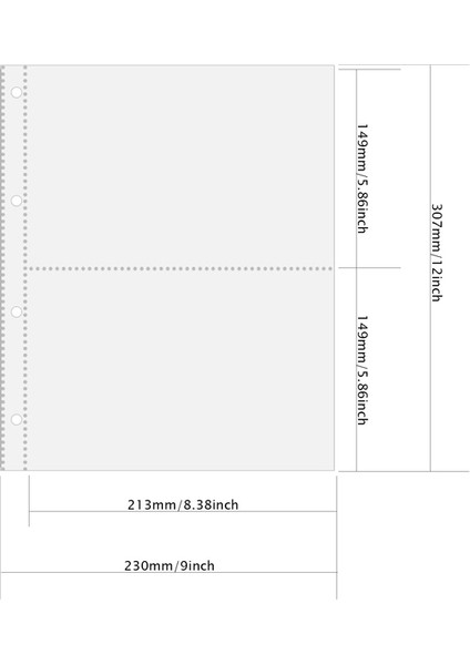 10 Adet 2 Cepler A4 A4 4 D-Ring Binder Kartpostal Saklama Kapağı Not Defteri Kart Albümü Polaroid Yıldız Defter Kişisel Günlüğü Chase Kırtasiye Iç Sayfa (Yurt Dışından)