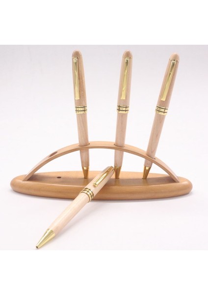 Tükenmez Kalem Noel Hediyesi Promosyon Hediye Doğal Ahşap Tükenmez Kalem Akçaağaç Seti Kaligrafi Ahşap Kalem Kutusu Seti (Yurt Dışından) modelleri