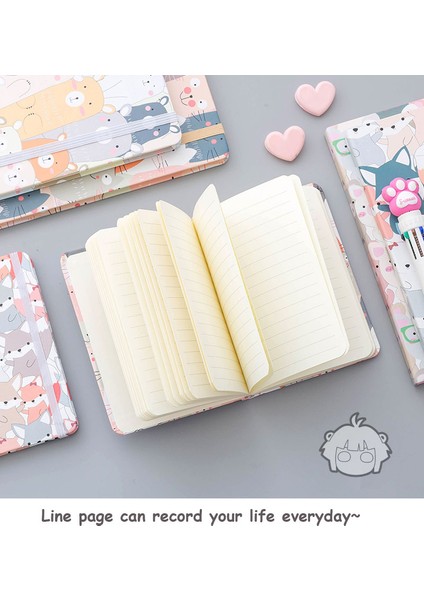 A5 1 Adet Rastgele Sharkbang A5 A6 A7 Mini Dizüstü Trompet Sevimli Not Defteri Sert Kapak Kawaii Kedi Hayvanlar El Kitabı Dergisi Gündem Kitaplar Kırtasiye (Yurt Dışından) modelleri