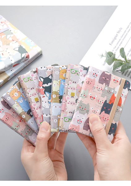 A5 1 Adet Rastgele Sharkbang A5 A6 A7 Mini Dizüstü Trompet Sevimli Not Defteri Sert Kapak Kawaii Kedi Hayvanlar El Kitabı Dergisi Gündem Kitaplar Kırtasiye (Yurt Dışından) indirimleri