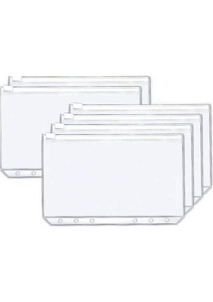 6 Adet A5 A5 A6 Bağlayıcı Bütçe Planlayıcısı Defter Kapakları Klasör Renkli 6 Delikli Bağlayıcı Cepler Plastik Bağlayıcı Fermuar Para Tasarrufu Zarf (Yurt Dışından)