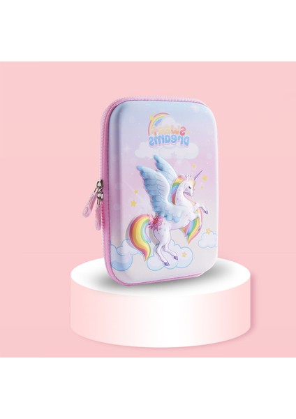 15 Kalem Kutusu Sevimli Kırtasiye Unicorn Kalem Kutusu Estuche Escolar Piornik 3D Kalem Kutusu Trousse Scolaire Okul Malzemeleri Kalem Kutusu (Yurt Dışından)