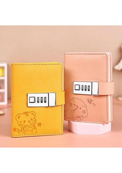 Göl Mavi Kawaii Dizüstü A7 Kilitli Not Defteri Kırtasiye Asma Kilit Çocuklar Okul Günlüğü Sketchbook Şifre Planlayıcısı Organizatör Küçük Not Defteri (Yurt Dışından) fırsatları