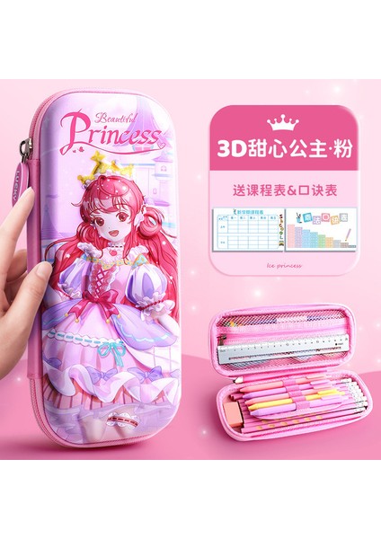 Stil 10 3D Kalem Kutuları Kızlar Için Kawaii Kırtasiye Unicorn Kalem Kutusu Sevimli Kalem Kutusu Kalemlik Okul Malzemeleri Estuche Escolar Kalem Kutusu (Yurt Dışından)