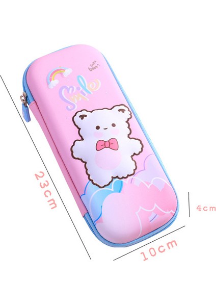 20 Kawaii Kalem Kutusu Unicorn Kalem Kutusu Astuccio Scuola 3D Estojo Escolar Sevimli Kore Kırtasiye Trousse Scolaire Kalem Kutusu (Yurt Dışından)