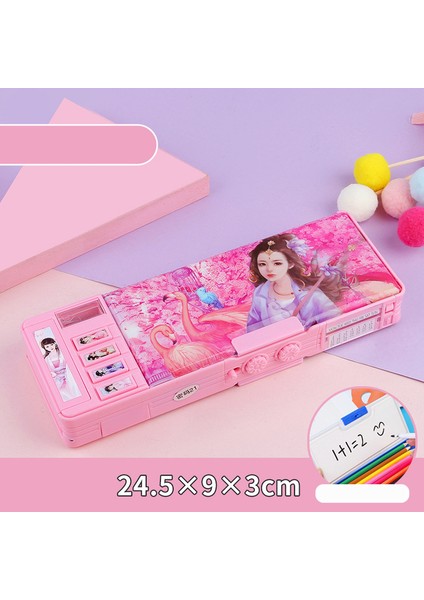 Şifre Şifre Kalem Kutusu Astronotlar Deformasyon Kalem Kutusu Estuche Escolar Kalem Kutusu Kalemlik Trousse Kawaii Kırtasiye Kalem Kutusu (Yurt Dışından)