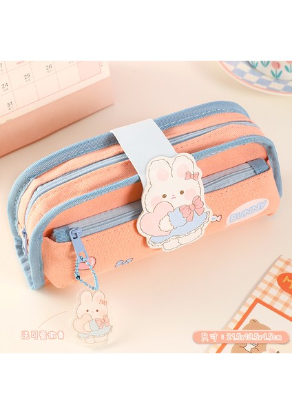 Kolye Kalem Kutuları Kızlar Için Okul Malzemeleri Kalem Kutusu Büyük Kapasiteli Kalemlik Kawaii Kırtasiye Estuches Escolares Kalem Kutusu (Yurt Dışından)