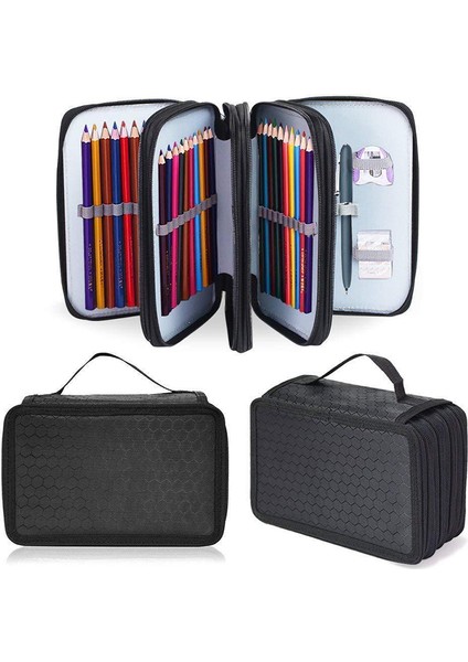 32 Delikli Kalem Kutusu Estetik Okul Malzemeleri Kalem Kutuları Estuche Lapices 32/52/72 Delikli Çizim Kalem Kutusu Trousse Scolaire Kalem Kutusu (Yurt Dışından) modelleri