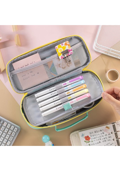 Stil 6 Sevimli Kalem Kutusu Kore Kırtasiye Kalem Çantası Okul Malzemeleri Trousse Scolaire Estuche Lapices Kalem Kutusu Unicorn Kalem Kutusu (Yurt Dışından)