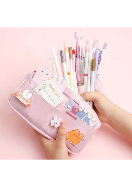 Mor Kalem Kutusu Sevimli Kalem Kutusu Malzeme Escolar Kız Okula Dönüş Malzemeleri Piorniki Estuche Piornik Kawaii Çantası 2020 Kalem Kutusu (Yurt Dışından) fırsatları