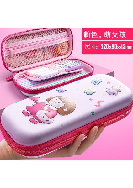 T Kawaii Unicorn Kalem Kutusu Sevimli Kedi Kalem Kutusu Estuche Estojo Escolar Papeleria Piornik Kırtasiye Licorne Etui Trousse Ecole (Yurt Dışından)