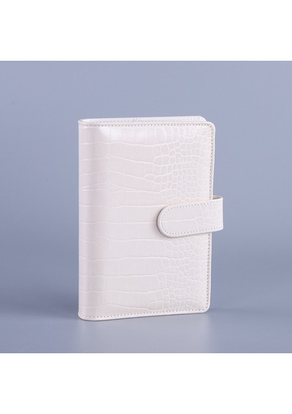 Beyaz A5 A5 A6 Acıbadem Kurabiyesi Lazer Renkli Timsah Desen Dıy Ciltli Defter Kapağı Günlüğü Gündem Planlayıcısı Kağıt Kapak Okul Kırtasiye (Yurt Dışından)