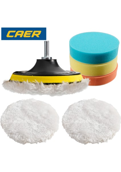 5 Inç Set 3/4/5 Inç Araba Parlatma Pedi Seti Araba Ağda Sünger Disk Yün Tekerlek Matkap Parlatma Kiti Profesyonel Oto Boya Bakım Parlatma Pedleri (Yurt Dışından) fiyatları
