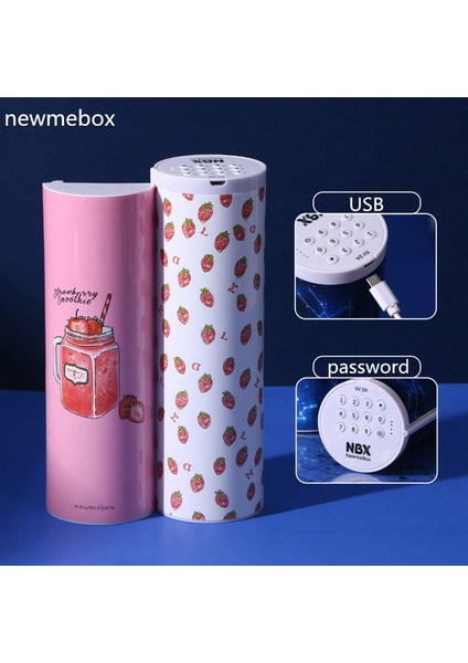 Stil 8 Bataklık Kalem Kutusu Newmebox Estojo Escolar Elektronik Şifre Estuche Escolar Kawaii Estuche Lapices Kalem Kutusu Kalem Kutusu (Yurt Dışından)