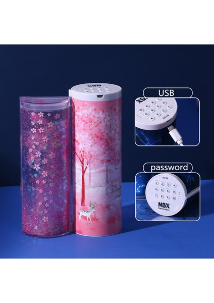 Stil 8 Bataklık Kalem Kutusu Newmebox Estojo Escolar Elektronik Şifre Estuche Escolar Kawaii Estuche Lapices Kalem Kutusu Kalem Kutusu (Yurt Dışından) modelleri