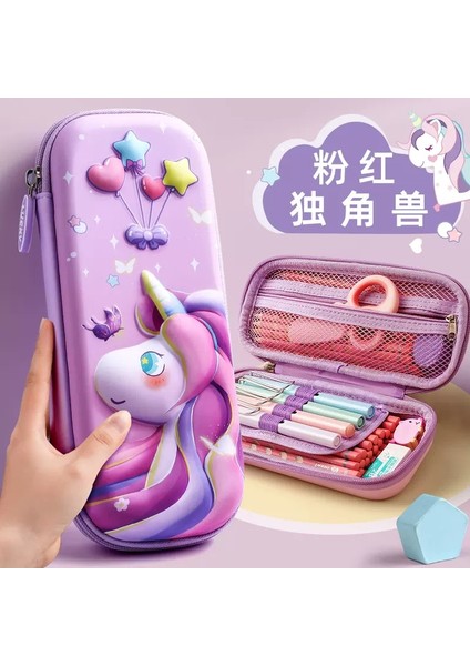 Gökkuşağı Unicorn S Unicorn 3D Kalem Kutusu Kasa Lavanta Denizkızı Kalem Tutucu Çanta Anime Kırtasiye Organizatör Pembe Tavşan Cetvel Kılıfı Okul Malzemeleri (Yurt Dışından) fiyatları