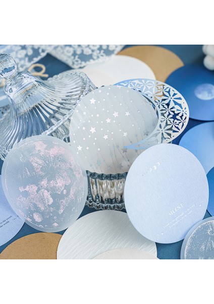 Stil 3 19 Adet Vintage Çoklu Malzeme Oymak Ay Gezegen Lazer Gümüş Kraft El Işi Kağıdı Dıy Scrapbooking Fotoğraf Albümü Kart Yapımı (Yurt Dışından) fiyatları