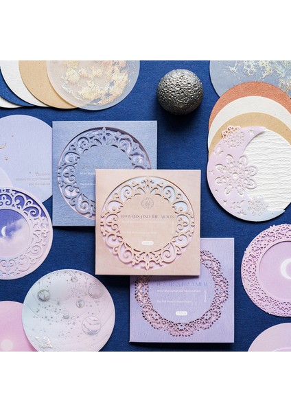 Stil 3 19 Adet Vintage Çoklu Malzeme Oymak Ay Gezegen Lazer Gümüş Kraft El Işi Kağıdı Dıy Scrapbooking Fotoğraf Albümü Kart Yapımı (Yurt Dışından) fırsatları
