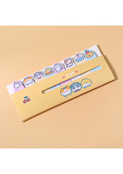 B 1 Adet Lytwtw'un Kawaii Kırtasiye Karikatür Hayvanlar Işaretleyici Bloknot Yer Işareti Bayraklar Dizin Sekmesi Yapışkan Notlar Etiket Kağıdı Çıkartmalar (Yurt Dışından)
